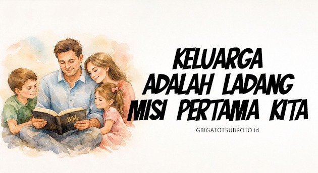 KELUARGA ADALAH LADANG MISI PERTAMA KITA